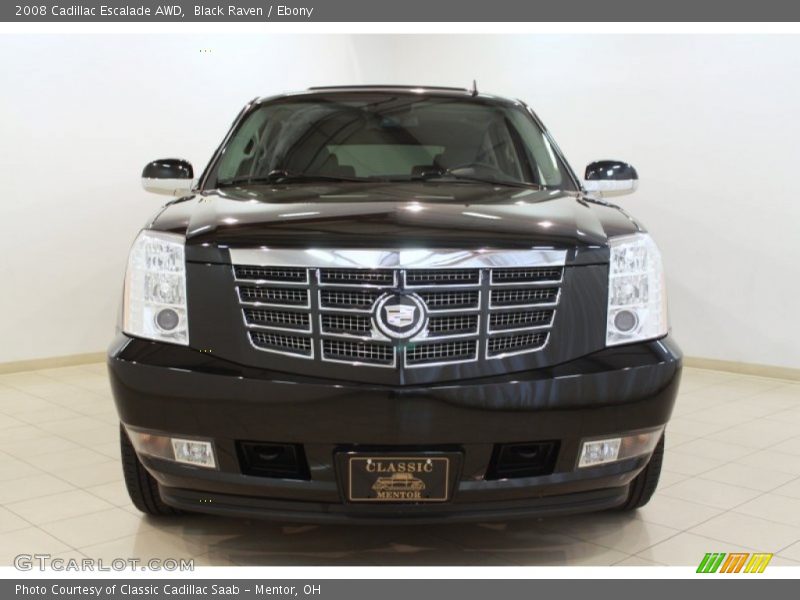 Black Raven / Ebony 2008 Cadillac Escalade AWD