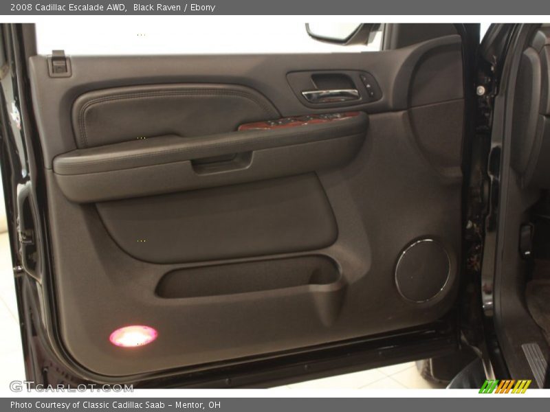 Black Raven / Ebony 2008 Cadillac Escalade AWD