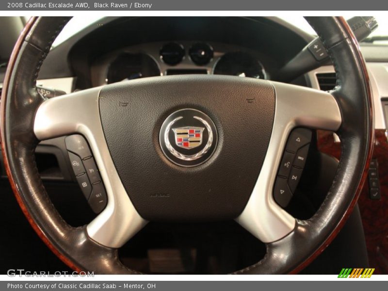 Black Raven / Ebony 2008 Cadillac Escalade AWD