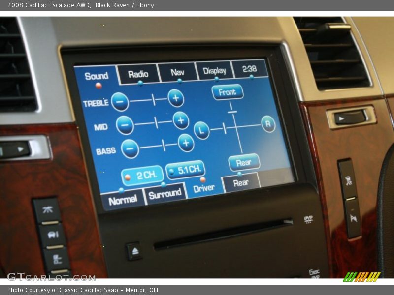 Black Raven / Ebony 2008 Cadillac Escalade AWD