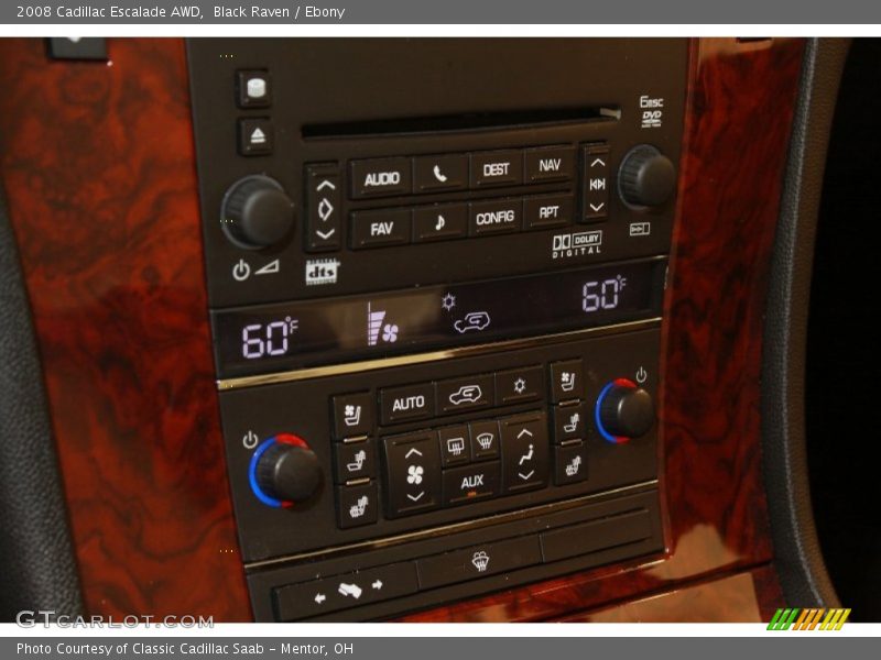 Black Raven / Ebony 2008 Cadillac Escalade AWD