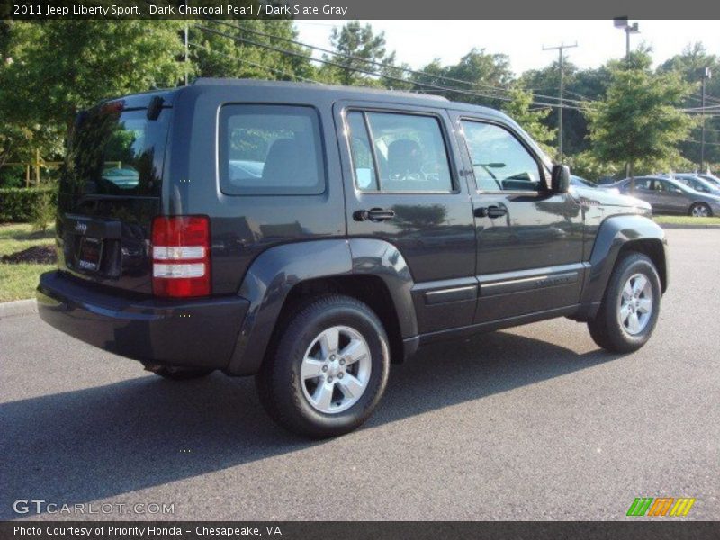 Dark Charcoal Pearl / Dark Slate Gray 2011 Jeep Liberty Sport