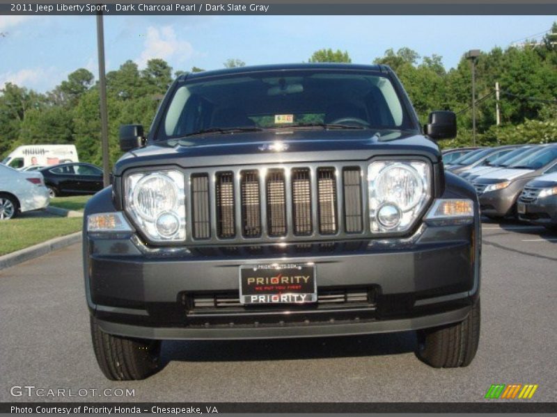 Dark Charcoal Pearl / Dark Slate Gray 2011 Jeep Liberty Sport