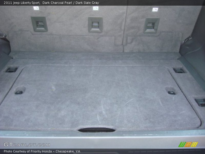 Dark Charcoal Pearl / Dark Slate Gray 2011 Jeep Liberty Sport
