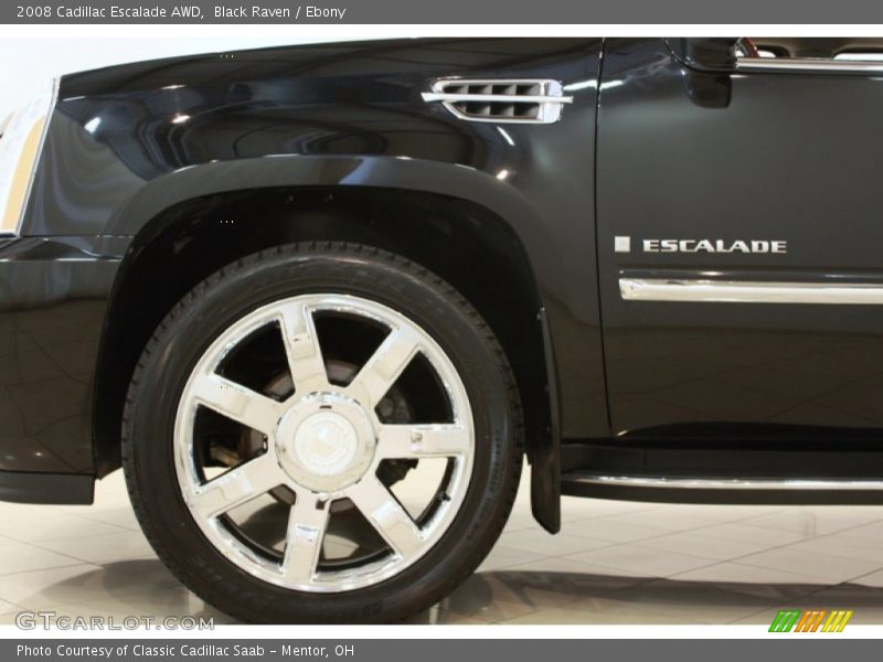 Black Raven / Ebony 2008 Cadillac Escalade AWD
