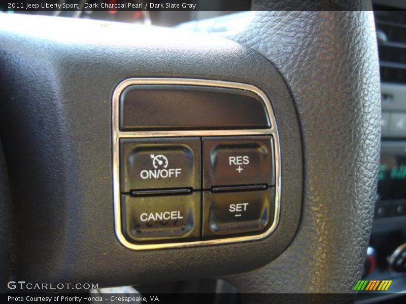 Dark Charcoal Pearl / Dark Slate Gray 2011 Jeep Liberty Sport
