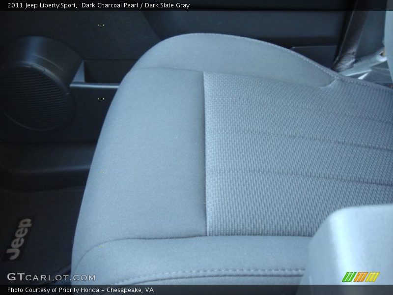 Dark Charcoal Pearl / Dark Slate Gray 2011 Jeep Liberty Sport