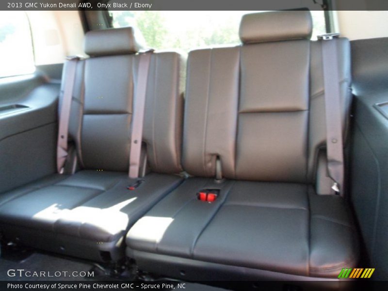 Rear Seat of 2013 Yukon Denali AWD