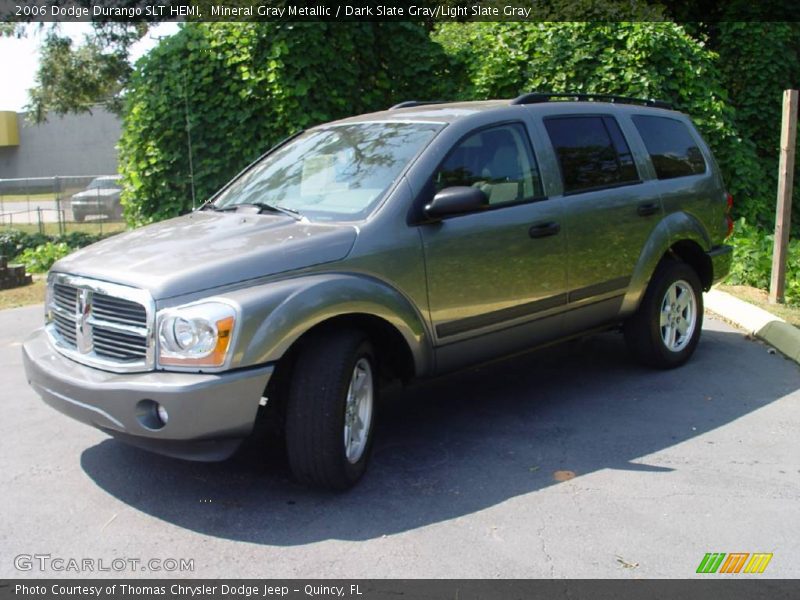 Mineral Gray Metallic / Dark Slate Gray/Light Slate Gray 2006 Dodge Durango SLT HEMI