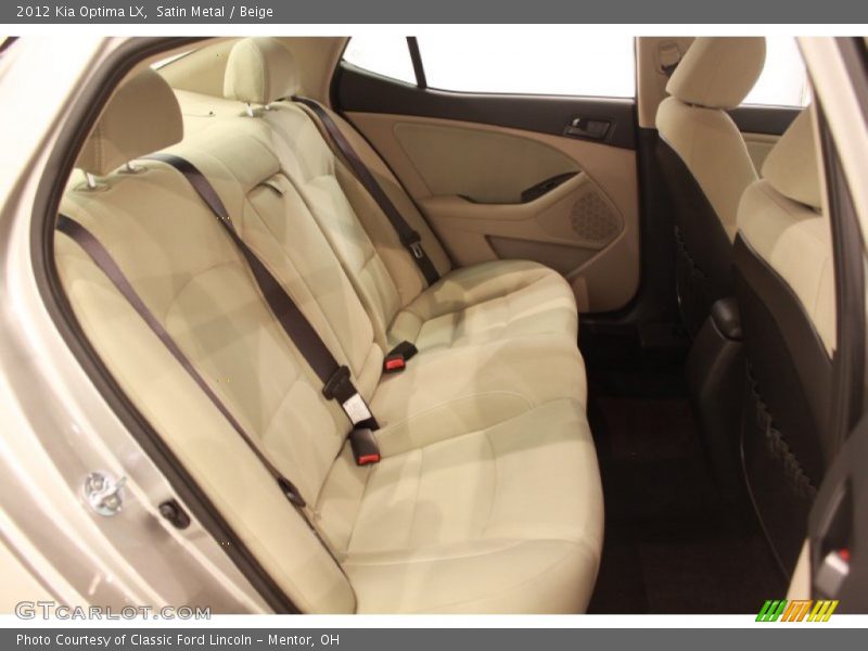 Satin Metal / Beige 2012 Kia Optima LX