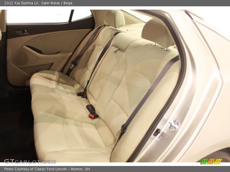 Satin Metal / Beige 2012 Kia Optima LX