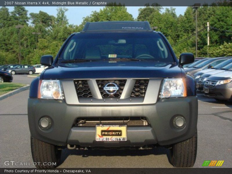 Midnight Blue Metallic / Graphite 2007 Nissan Xterra X 4x4