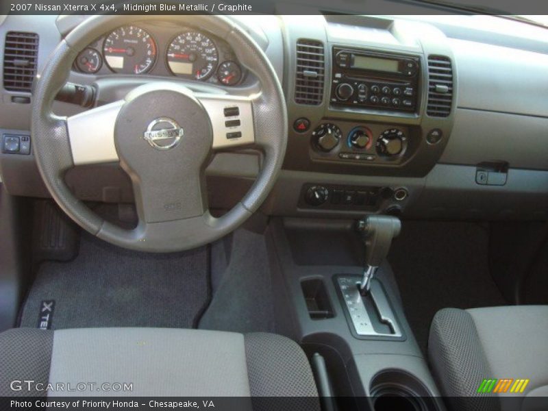 Midnight Blue Metallic / Graphite 2007 Nissan Xterra X 4x4