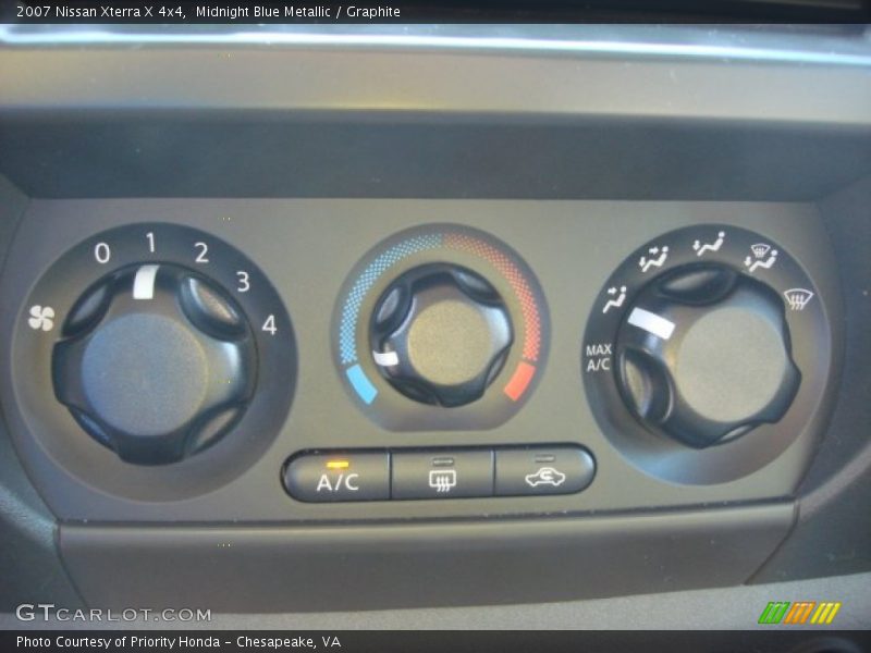 Midnight Blue Metallic / Graphite 2007 Nissan Xterra X 4x4