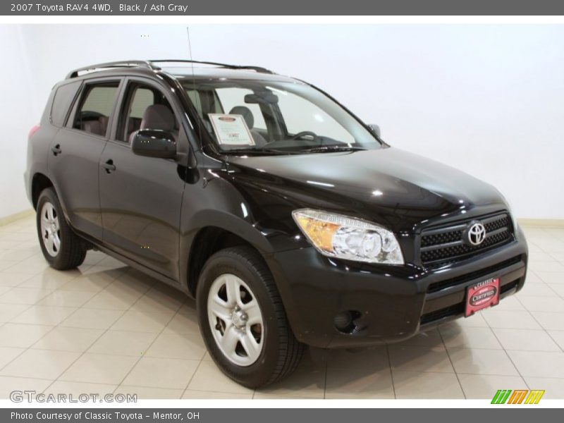Black / Ash Gray 2007 Toyota RAV4 4WD
