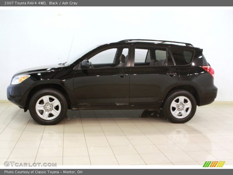 Black / Ash Gray 2007 Toyota RAV4 4WD