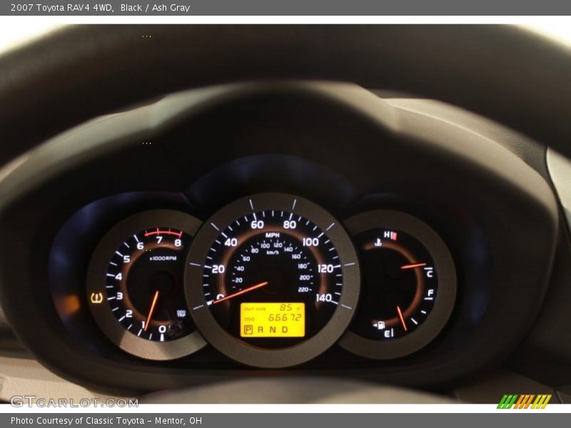 Black / Ash Gray 2007 Toyota RAV4 4WD