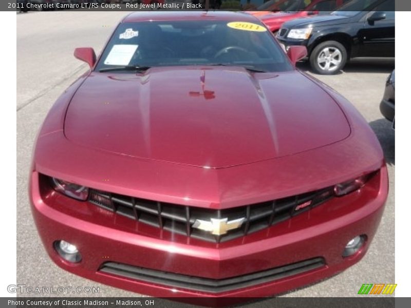 Red Jewel Metallic / Black 2011 Chevrolet Camaro LT/RS Coupe