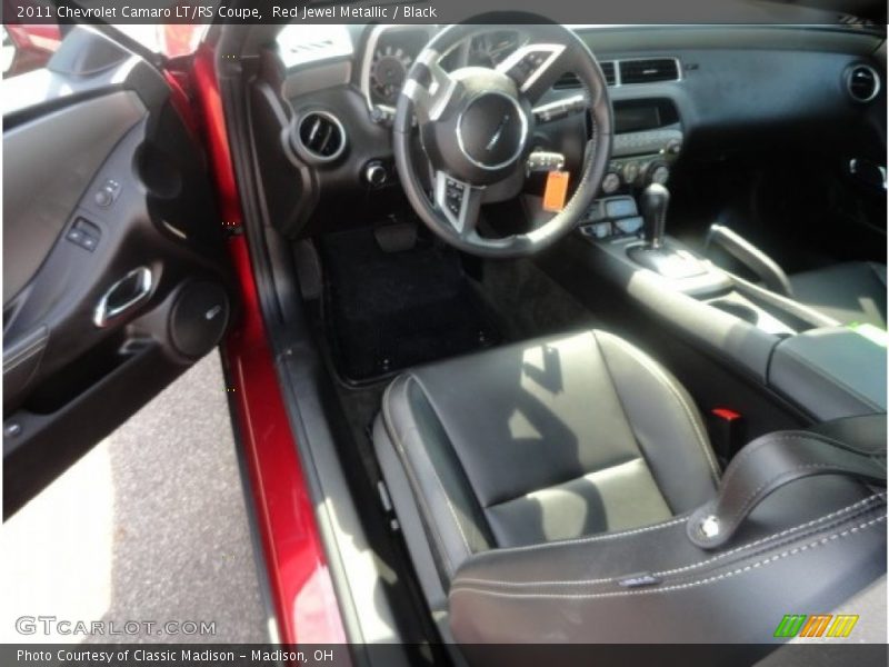 Red Jewel Metallic / Black 2011 Chevrolet Camaro LT/RS Coupe