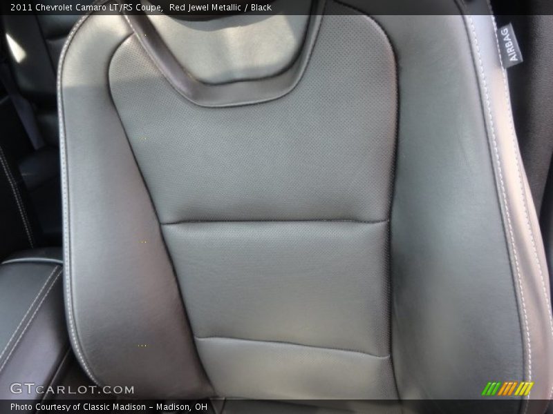 Red Jewel Metallic / Black 2011 Chevrolet Camaro LT/RS Coupe