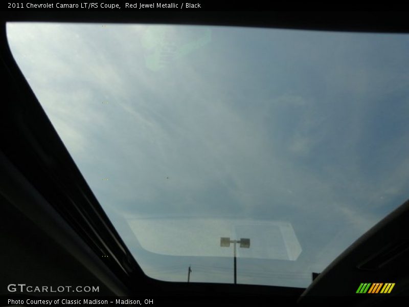 Red Jewel Metallic / Black 2011 Chevrolet Camaro LT/RS Coupe