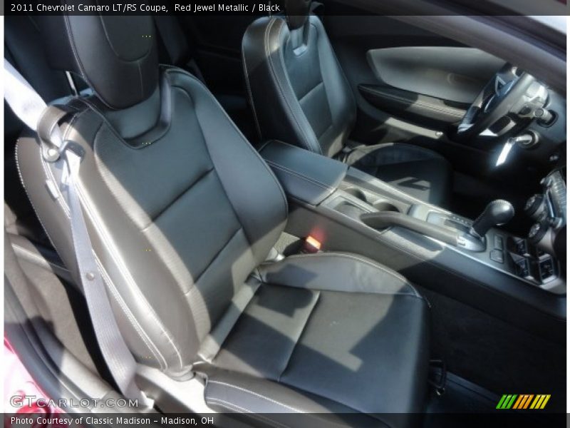 Red Jewel Metallic / Black 2011 Chevrolet Camaro LT/RS Coupe