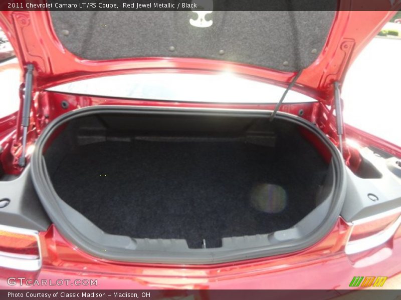 Red Jewel Metallic / Black 2011 Chevrolet Camaro LT/RS Coupe