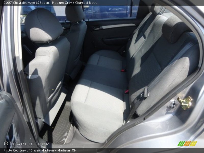 Medium Gray / Charcoal Black 2007 Chevrolet Aveo LS Sedan