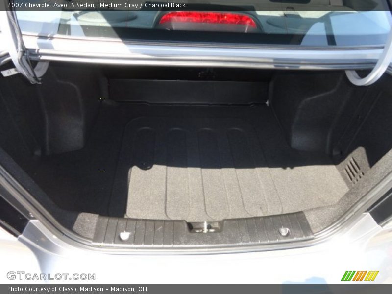 Medium Gray / Charcoal Black 2007 Chevrolet Aveo LS Sedan