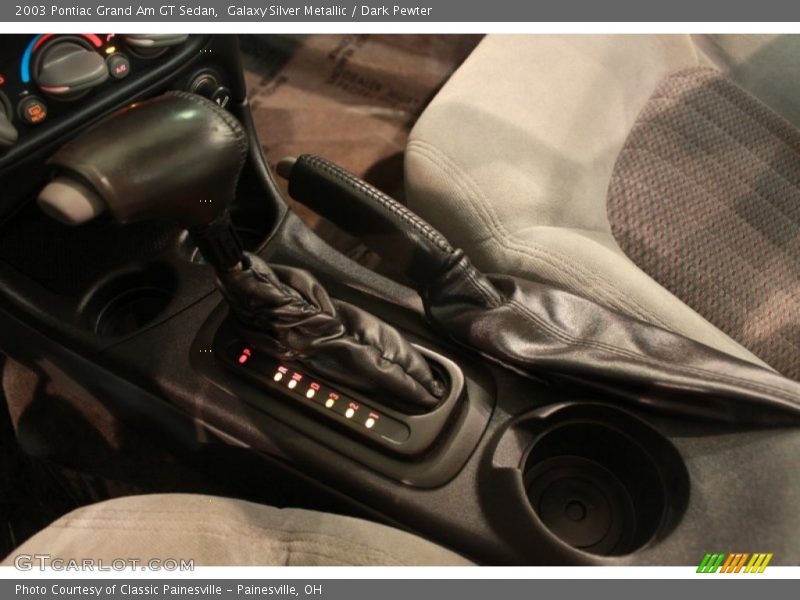 Galaxy Silver Metallic / Dark Pewter 2003 Pontiac Grand Am GT Sedan
