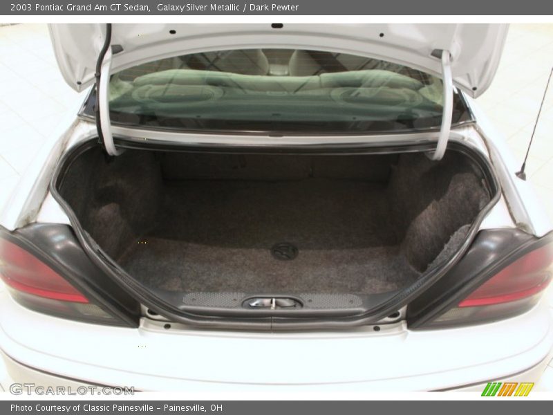 Galaxy Silver Metallic / Dark Pewter 2003 Pontiac Grand Am GT Sedan