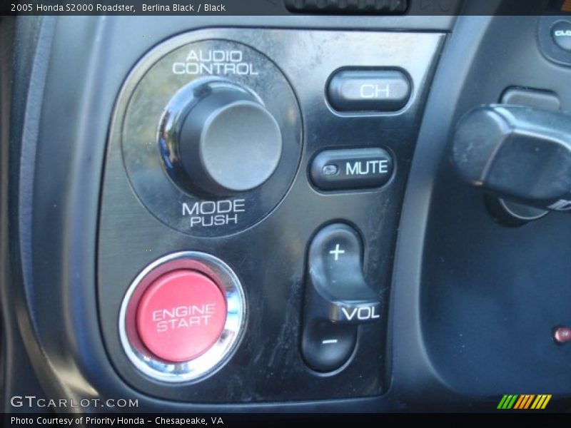 Controls of 2005 S2000 Roadster