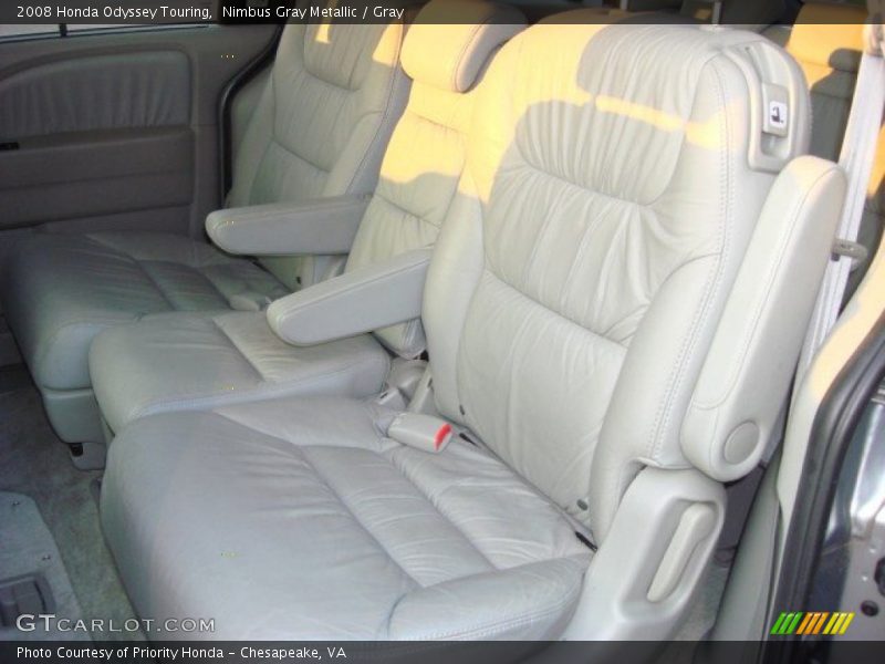 Nimbus Gray Metallic / Gray 2008 Honda Odyssey Touring