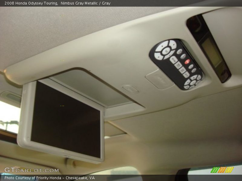 Nimbus Gray Metallic / Gray 2008 Honda Odyssey Touring