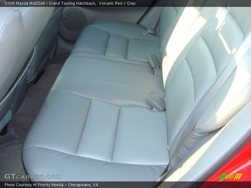 Volcanic Red / Gray 2008 Mazda MAZDA6 i Grand Touring Hatchback