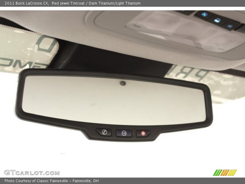 Red Jewel Tintcoat / Dark Titanium/Light Titanium 2011 Buick LaCrosse CX