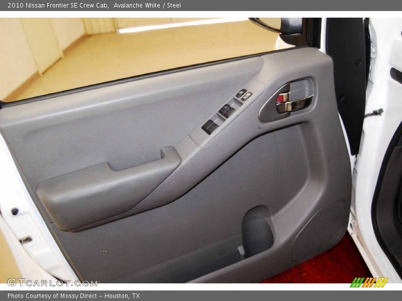 Avalanche White / Steel 2010 Nissan Frontier SE Crew Cab