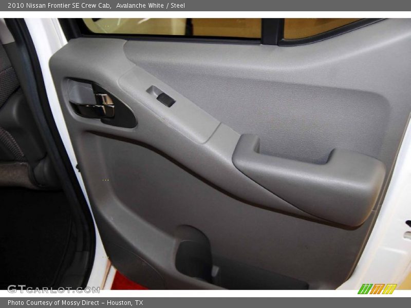 Avalanche White / Steel 2010 Nissan Frontier SE Crew Cab