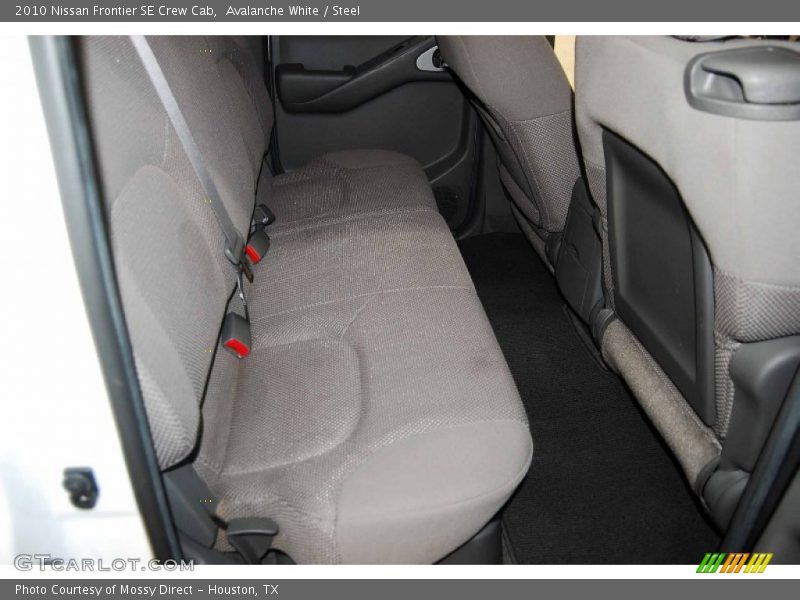 Avalanche White / Steel 2010 Nissan Frontier SE Crew Cab