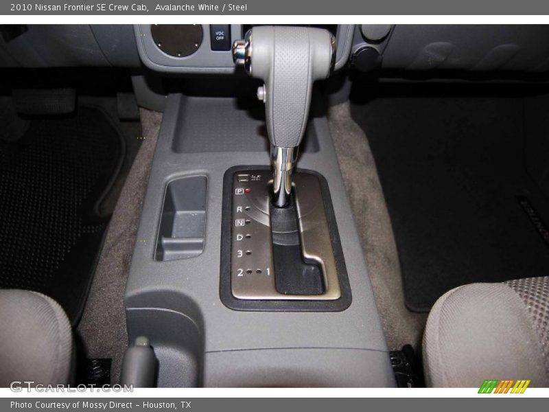 Avalanche White / Steel 2010 Nissan Frontier SE Crew Cab