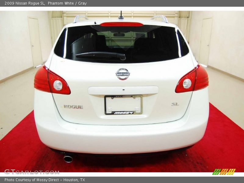 Phantom White / Gray 2009 Nissan Rogue SL