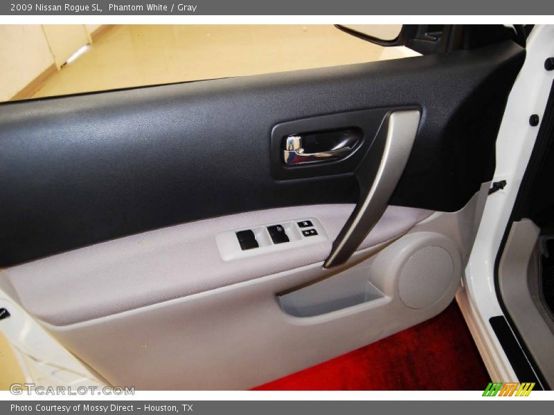 Phantom White / Gray 2009 Nissan Rogue SL