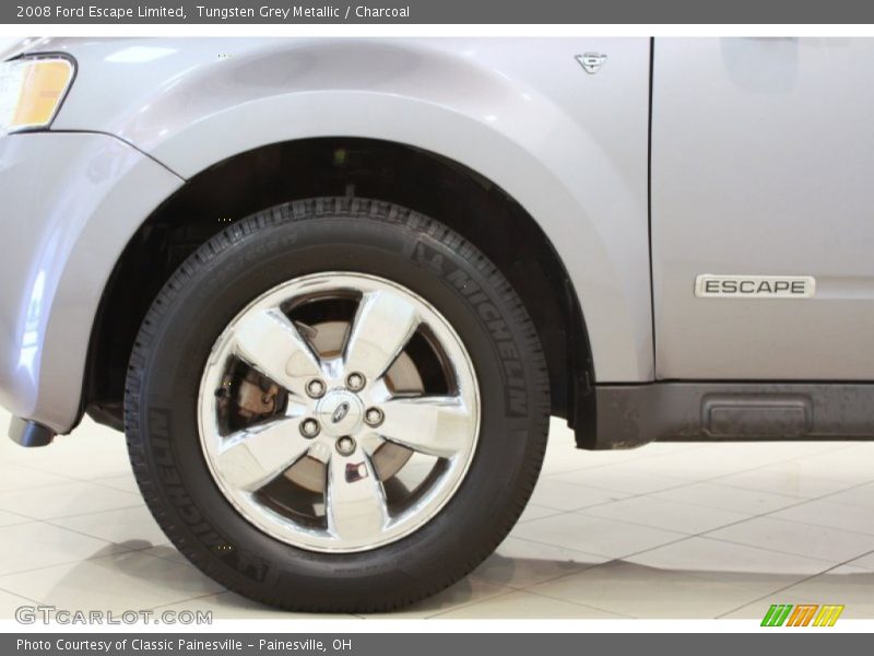 Tungsten Grey Metallic / Charcoal 2008 Ford Escape Limited