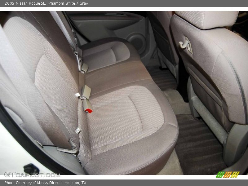 Phantom White / Gray 2009 Nissan Rogue SL