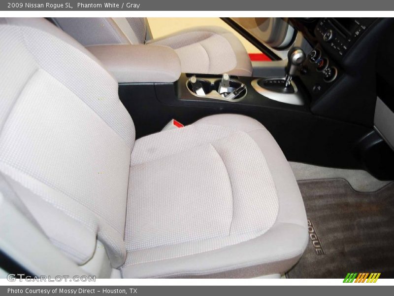 Phantom White / Gray 2009 Nissan Rogue SL