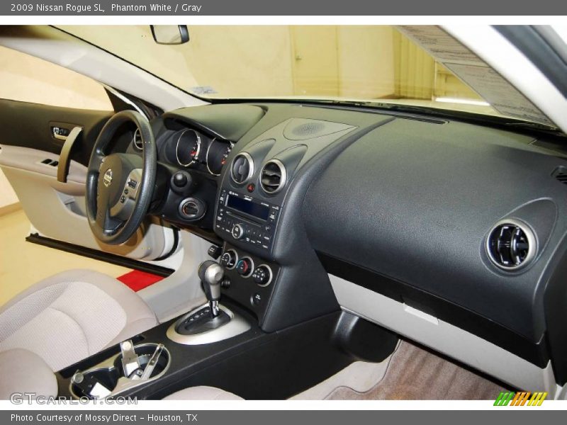 Phantom White / Gray 2009 Nissan Rogue SL