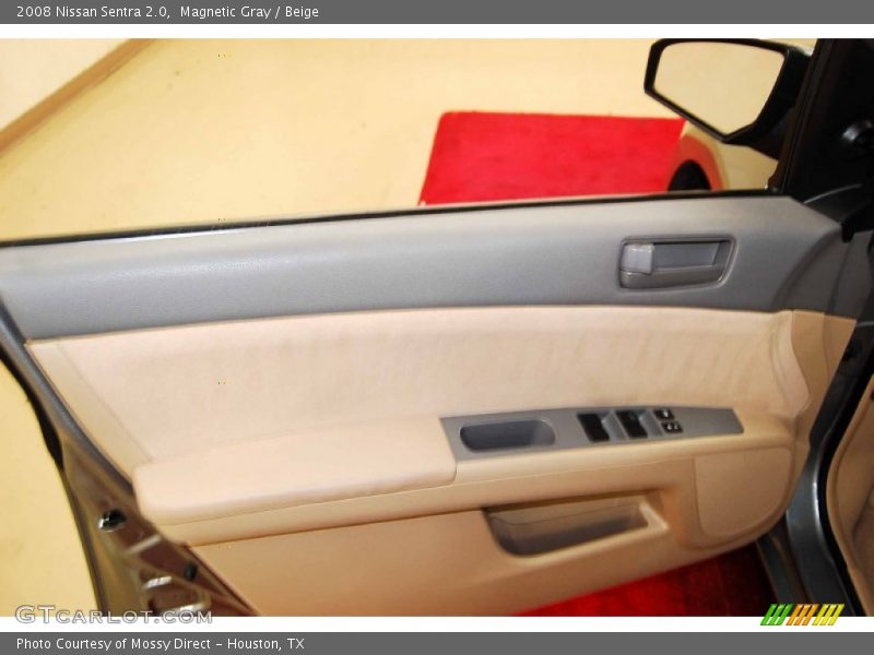 Magnetic Gray / Beige 2008 Nissan Sentra 2.0