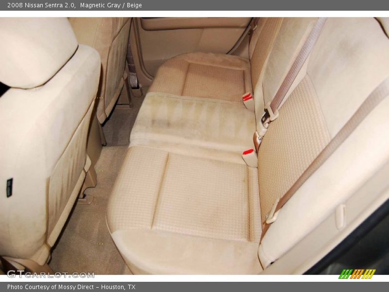 Magnetic Gray / Beige 2008 Nissan Sentra 2.0