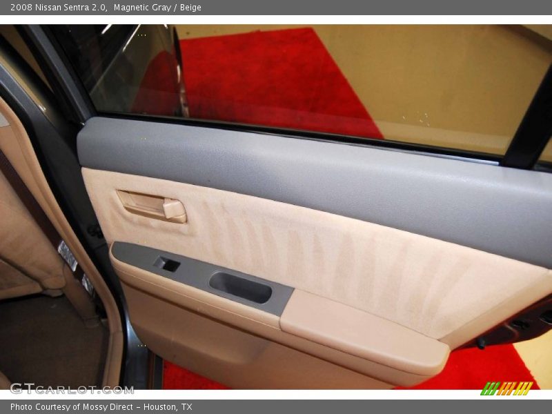 Magnetic Gray / Beige 2008 Nissan Sentra 2.0