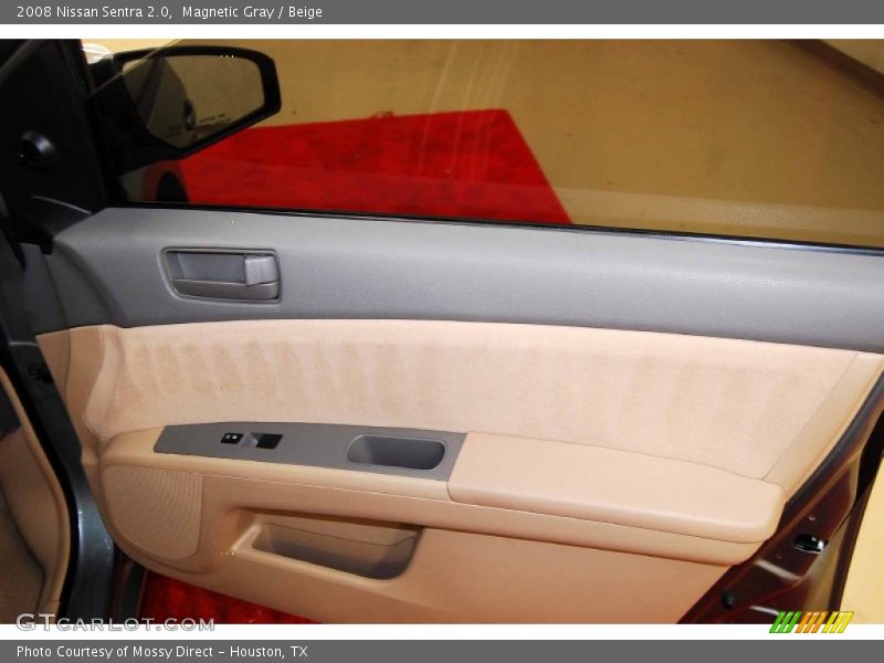 Magnetic Gray / Beige 2008 Nissan Sentra 2.0